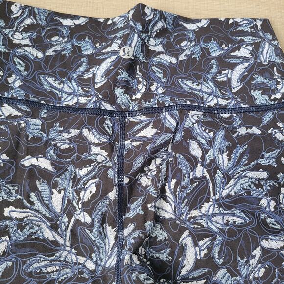 Lululemon Wunder Under Luxtreme Crop 21" High Rise Leggings Activewear Sz 8 - Picture 11 of 11